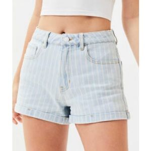 PACSUN striped mom shorts